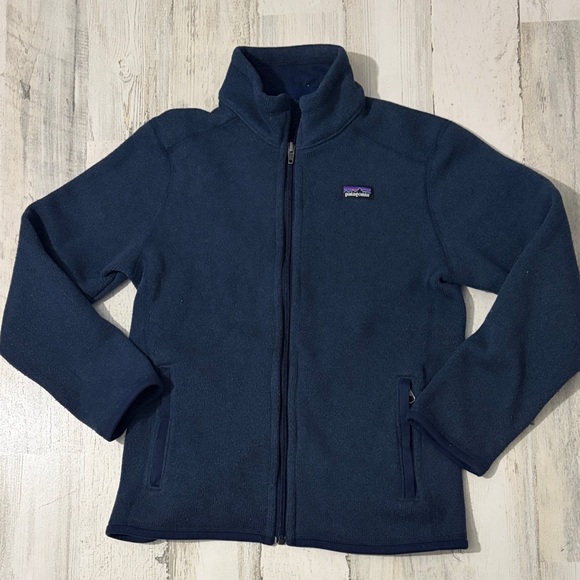 Patagonia Other - Patagonia Kids Deep Blue Fleece Jacket